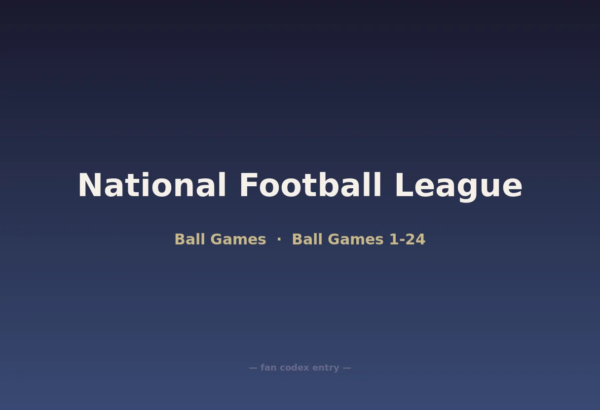 National Football League