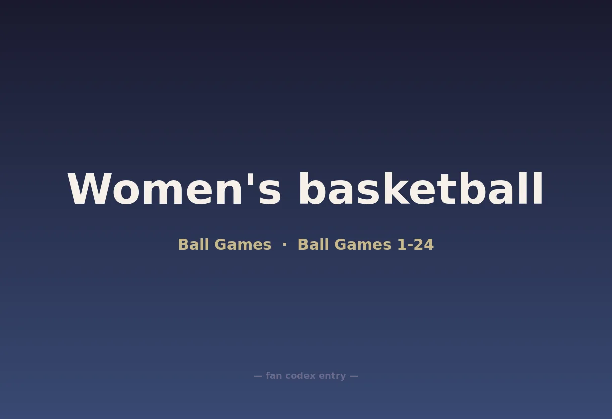 Women's basketball